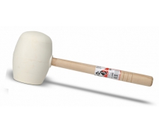 Gumené kladivo biele rovné / zaoblené 500g