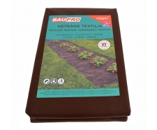 Netkaná textília hnedá 45g/m2 1,6x5m