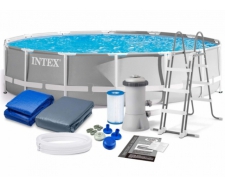Bazén INTEX METAL 4,57 x 1,07 m set