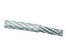 Oceľové lano pozinkované v PVC obale
