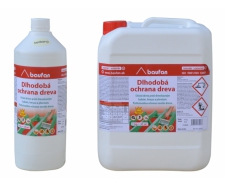 Ochrana dreva Baufan zelený 1kg